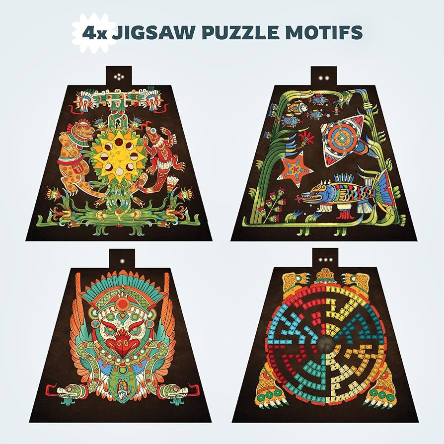Amazon.com: iDventure Cluepuzzle Pyramid of The Sun | Puzzle